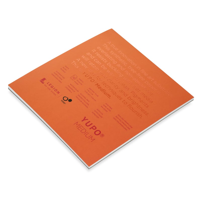 Legion دفتر ورق يوبو الصناعي من ليجيون - 7" × 7"، أبيض ساطع، 10 أوراق - Image 2